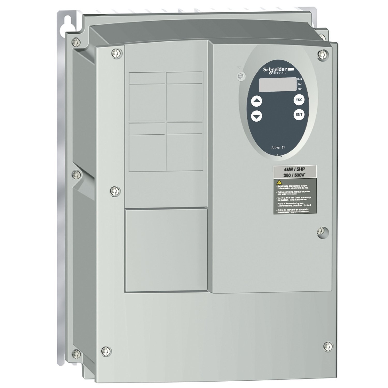 variable speed drive ATV31 - 1p - 0.37kW - 1x230V - IP55 - complete
