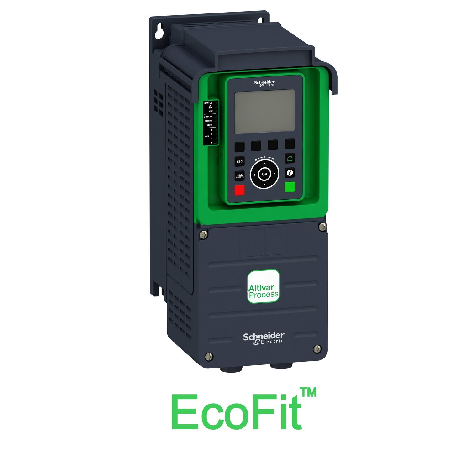 EcoFit Replacement for Drives Kit includes Replacement drive, wiring combo, Adaptor plate & Extended warranty for Altivar Process ATV930,37kW